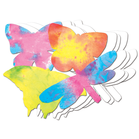 Roylco Color Diffusing Paper Butterflies, PK144 R2445